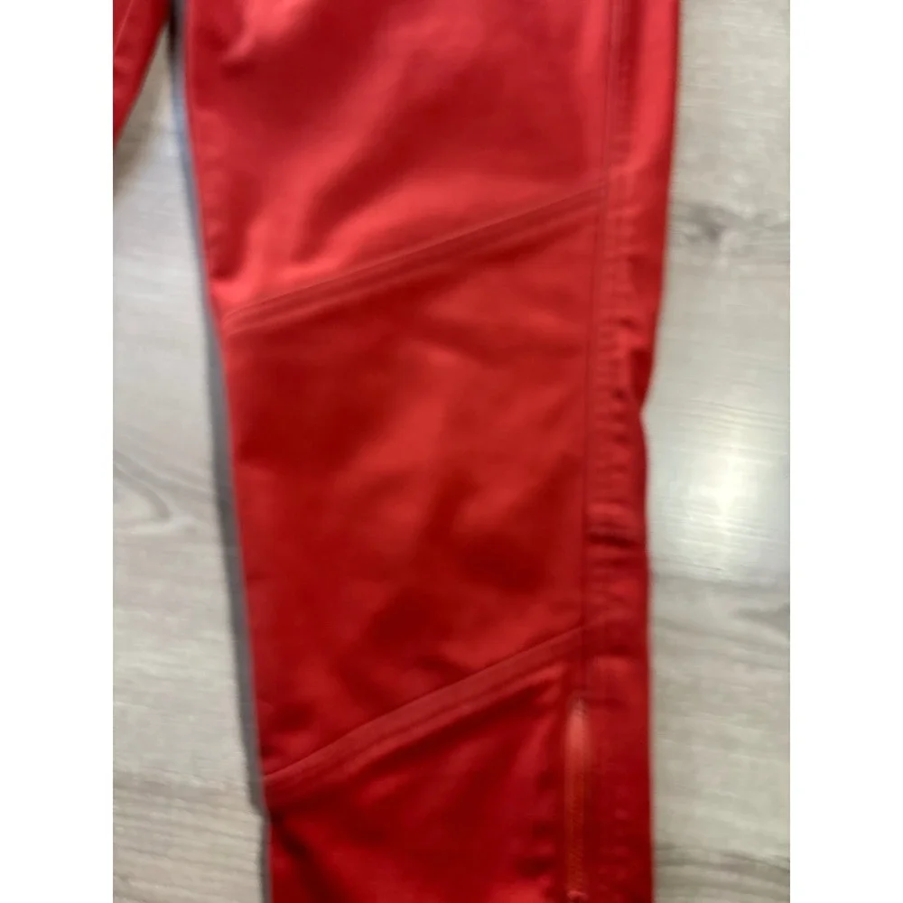 5.11 Tactical Wyldcat Pants Womens 6 Regular Red Slim Fit Utility Cargo Gorpcore